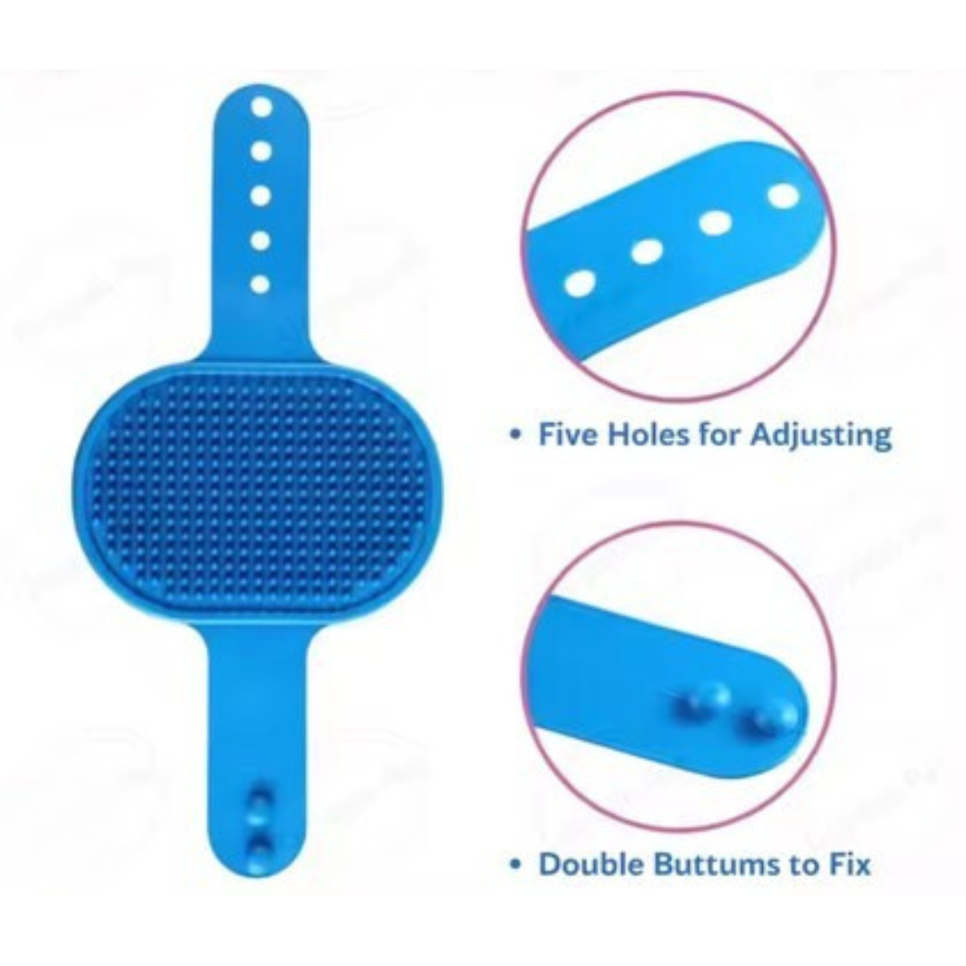 Dog Bath & Grooming Brush