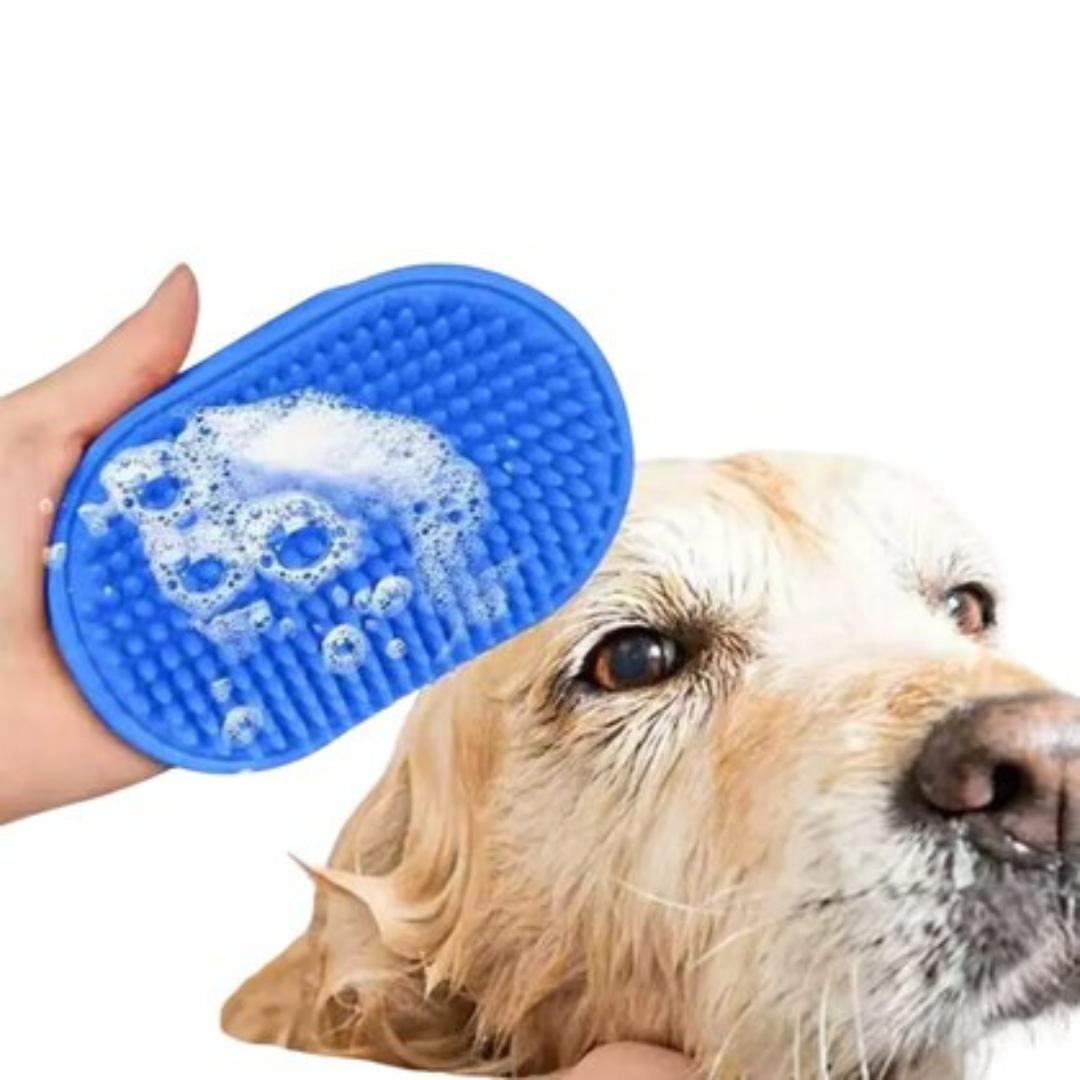 Dog Bath & Grooming Brush