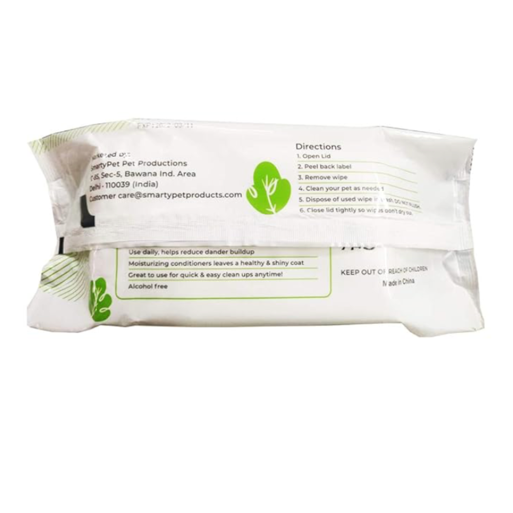 Pet Wet Wipes for Dogs & Cats 🐾