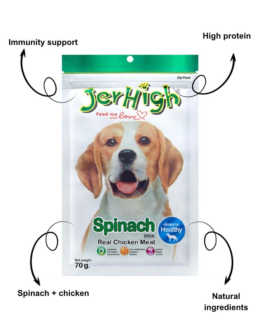 Spinach & Chicken Dog Treats