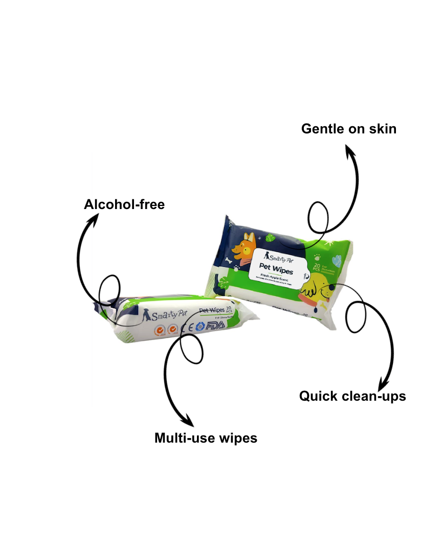 Pet Wet Wipes for Dogs & Cats 🐾